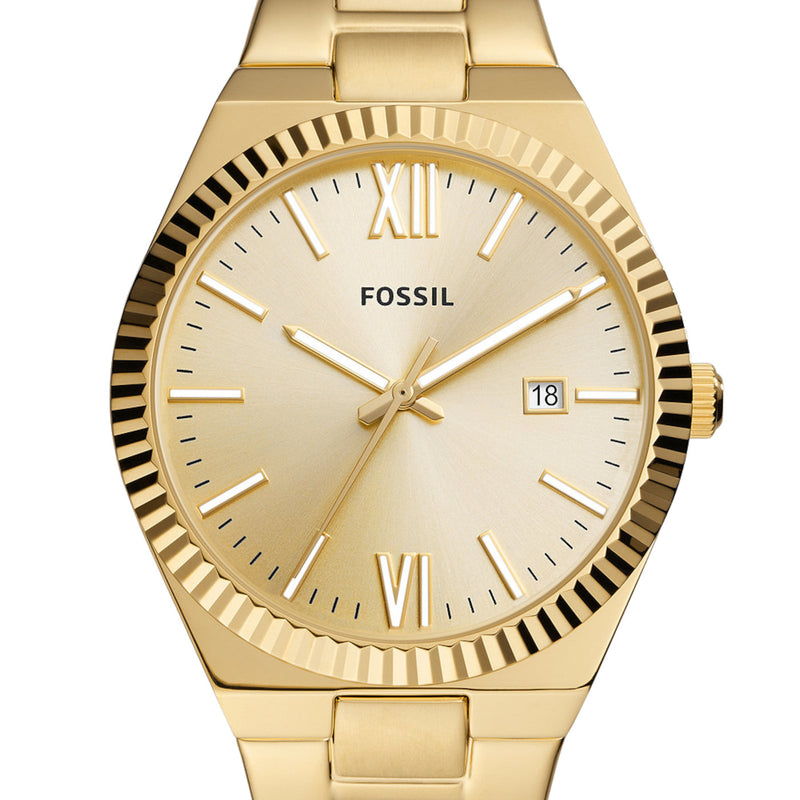 Fossil Scarlette damen Uhr Gold ES5299-zoom-
