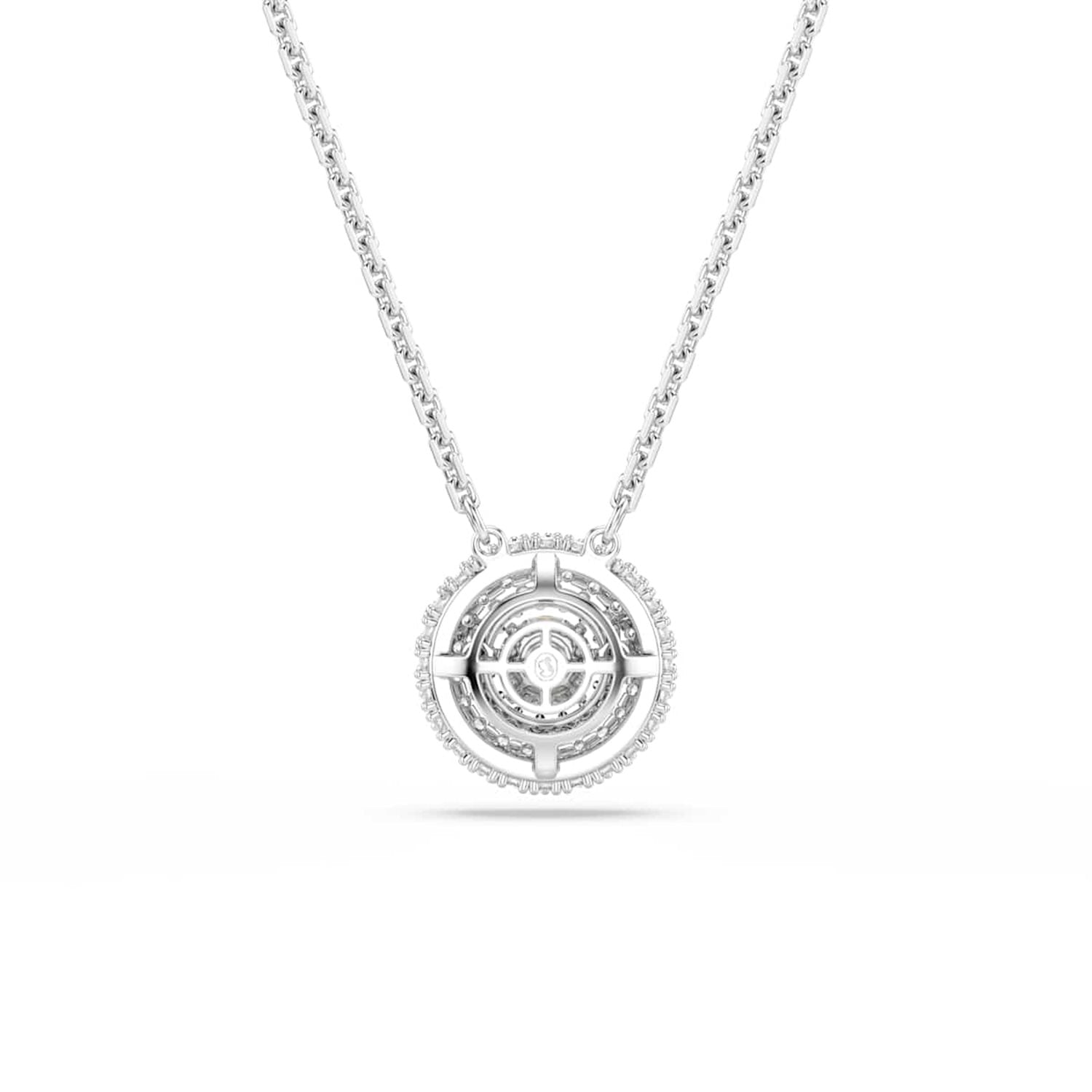 Swarovski Sublima Glam Silver-Tone Necklace 5738246