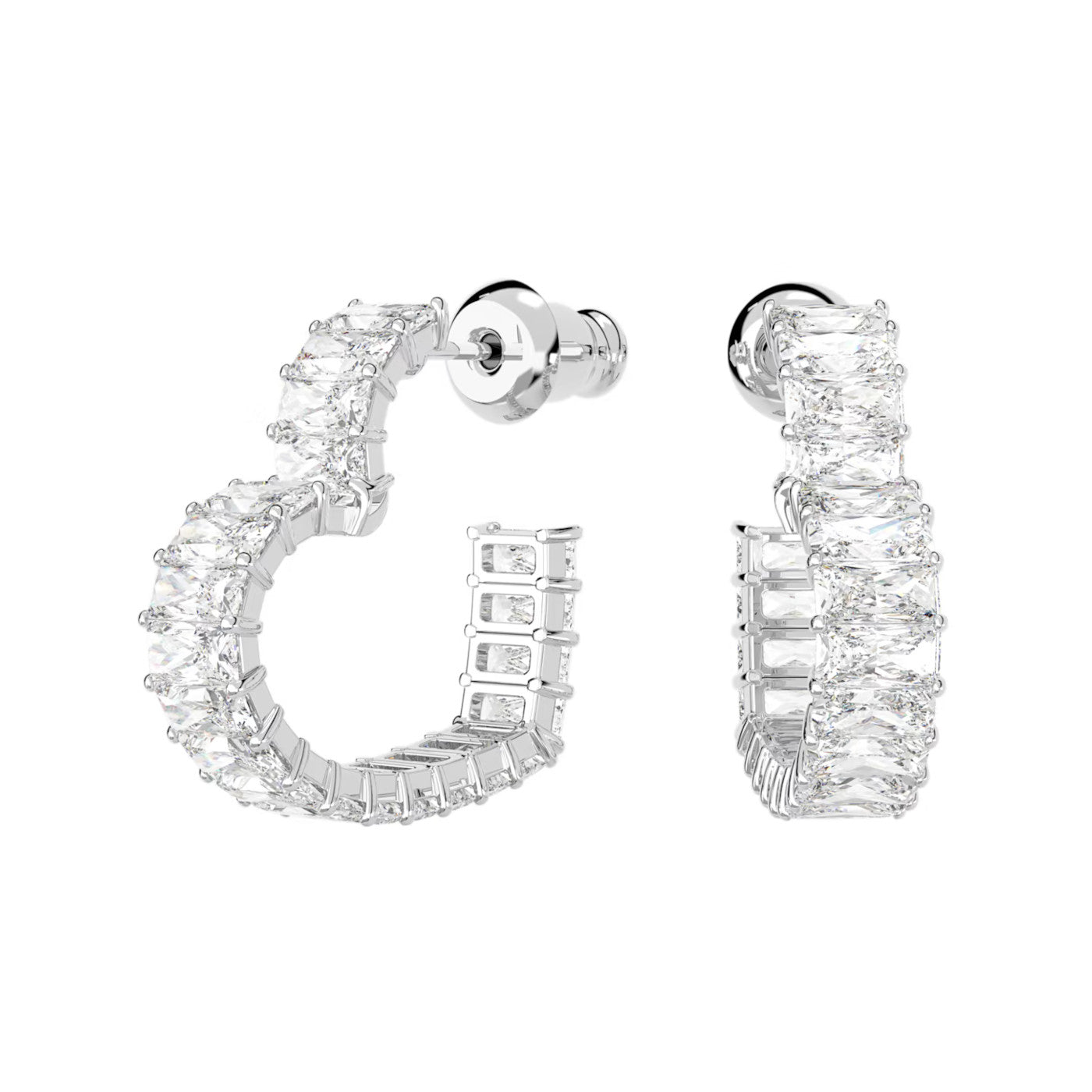 Swarovski Matrix Silver Earrings 5653170