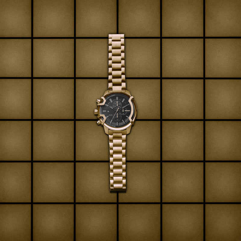 Diesel Griffed herren Uhr Gold DZ4522-zoom-