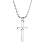 Kuzzoí 925 Sterling Silver Link Chain Necklace 2004-BF-0008062-001