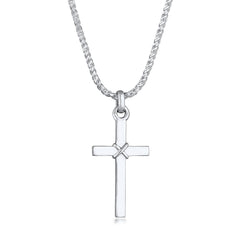 Kuzzoí 925 Sterling Silver Link Chain Necklace 2004-BF-0008062-001