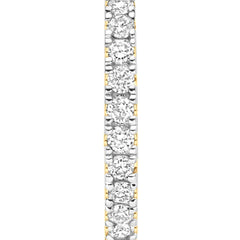 Isabel Bernard De la Paix Madeline 14 karat gold hoop earrings with diamond 0.09 carat IBD360033