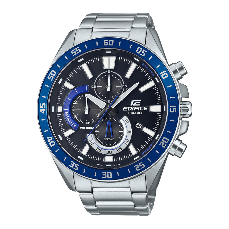 Edifice Classic herren Silber EFV-620D-1A2VUEF-zoom-