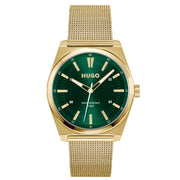 Hugo Boss #ARK Goldene Herrenuhr HU1530441
