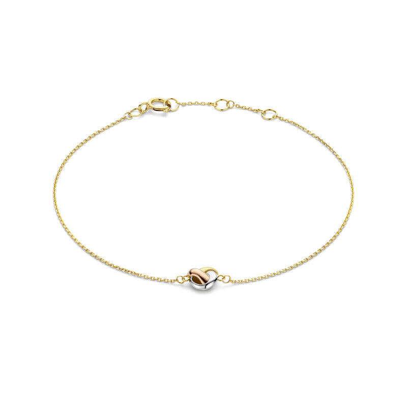 Beloro Jewels Della Spiga damen Armband 375 Gold BO320022-zoom-