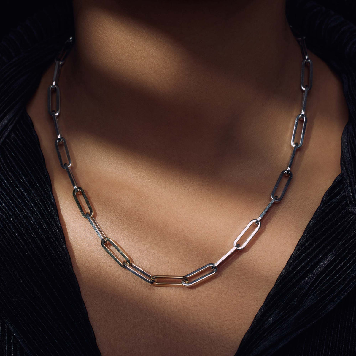 Parte Di Me 925 Sterling Zilveren met 14 Karaat Goud Bibbiena Poppi Guidi Ketting PDM32022
