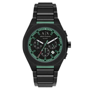 Armani Exchange Sync Round Black Dial Watch AX4294