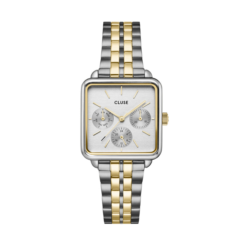 CLUSE La Tétragone damen Uhr Gold/Silber CW13803-zoom-