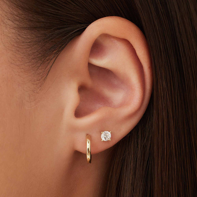 Isabel Bernard Cadeau d'Isabel 14 Karat | Gold Ohrringe Set IB90151-zoom-