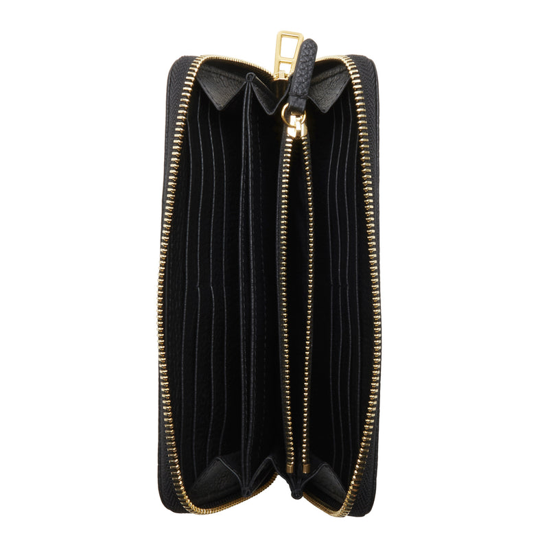 Coccinelle damen Reißverschluss-Portemonnaie Schwarz E2MQF110401001-zoom-