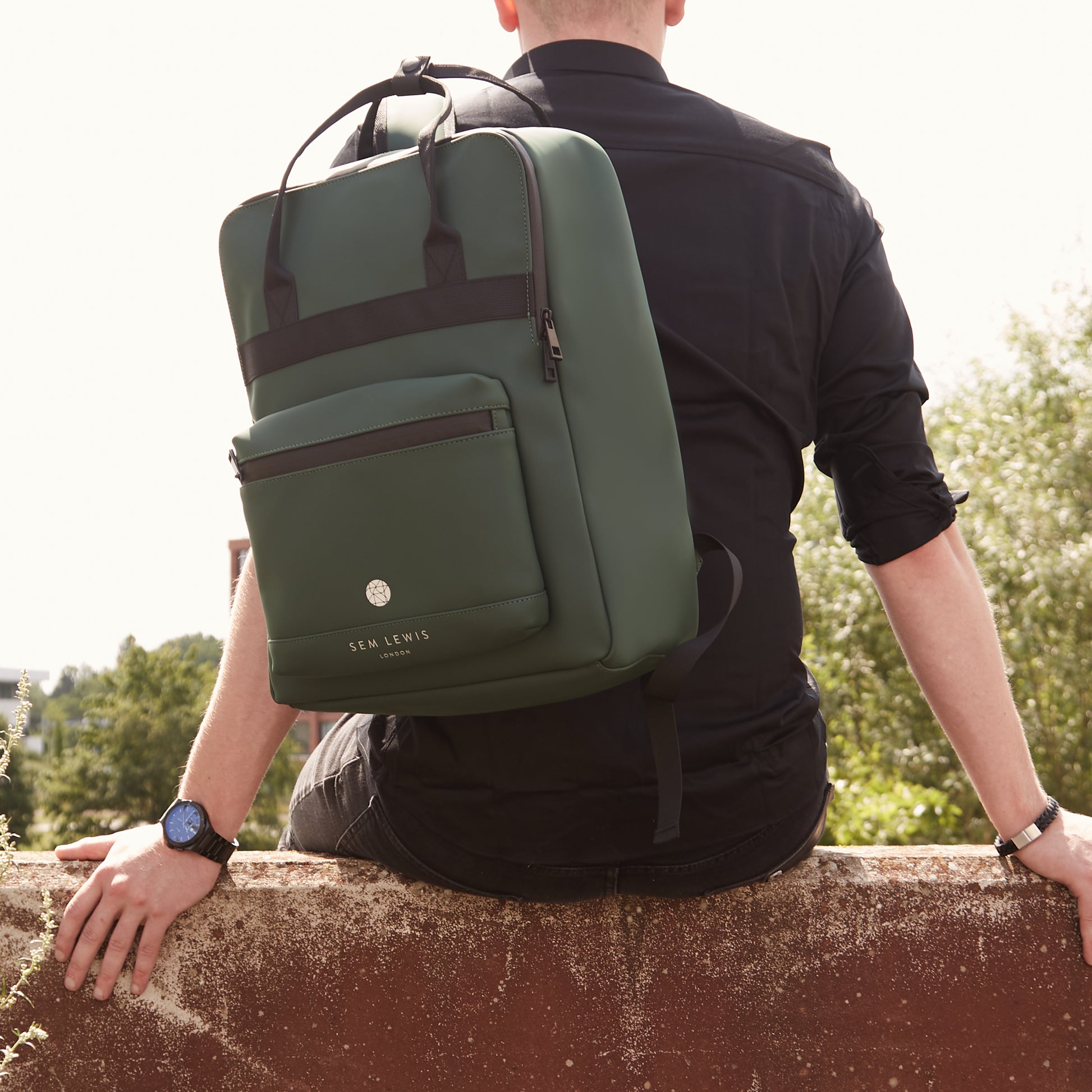 Sem Lewis Southern Hampstead Backpack Green SL240009