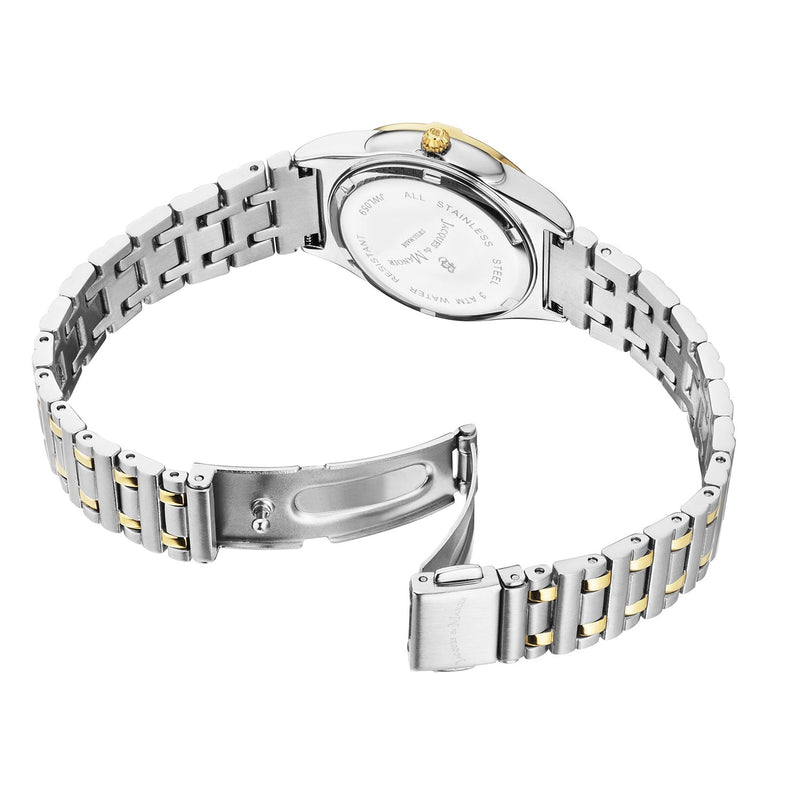 Jacques du Manoir Leonie Silber- und Goldfarbene Damenarmbanduhr JWL05903-zoom-