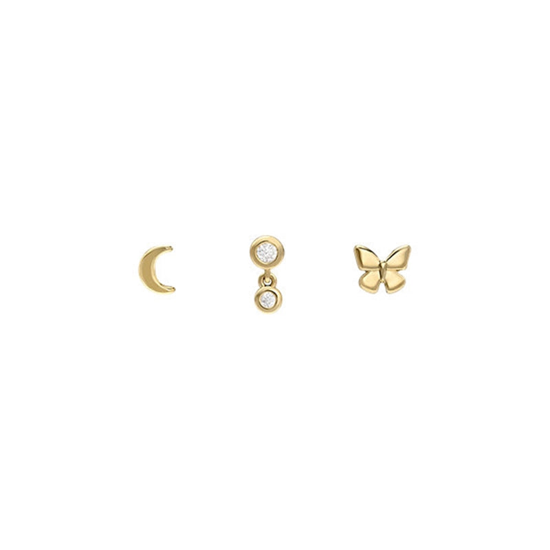 Fossil Jewelry Gold Coloured Giftset JA7278SET-zoom-