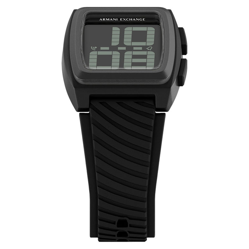 Armani Exchange Oval Black Dial Watch AX2971-zoom-