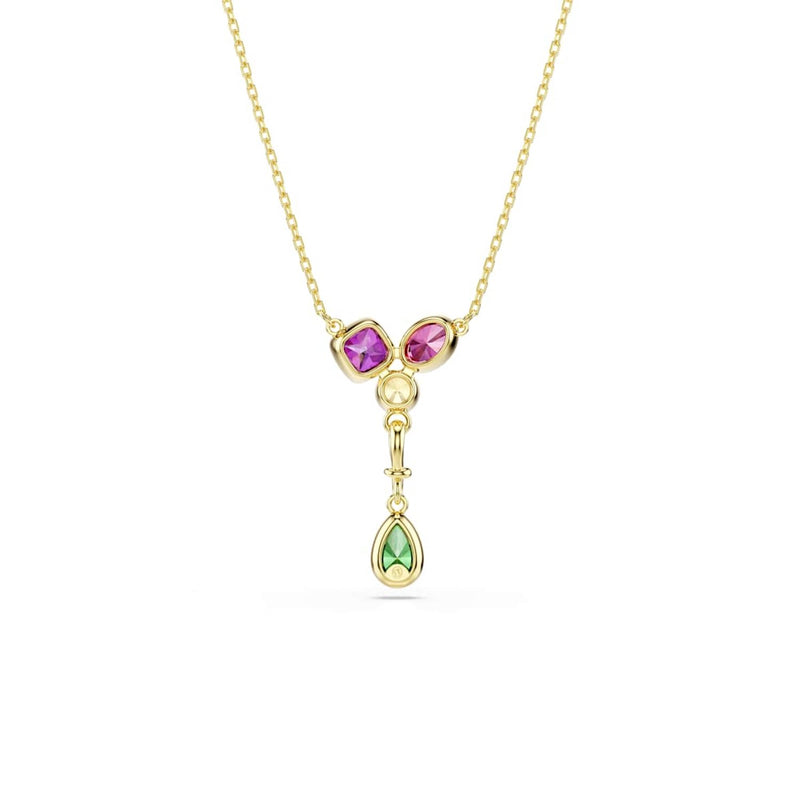 Swarovski Imber Organic Goldfarbene Mehrfarbige Halskette 5753261-zoom-