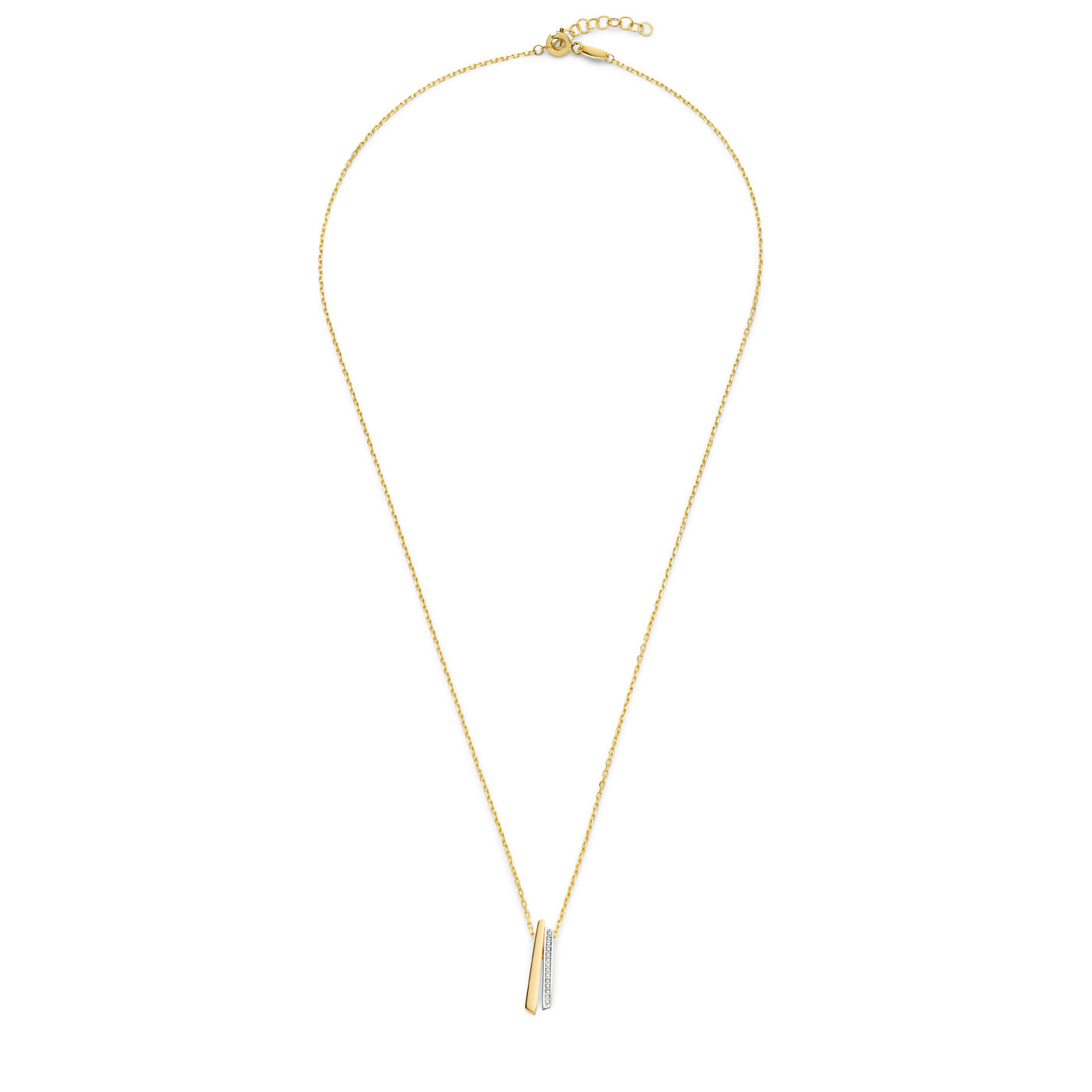 Beloro Jewels Monte Napoleone Stella 9 carat gold Necklace BO340029