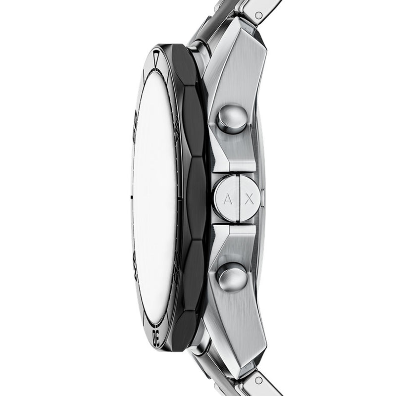 Armani Exchange Round Black Dial Watch AX1973-zoom-