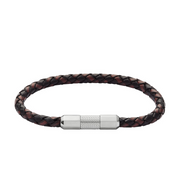 Fossil Knox Brown Stainless Steel Bracelet JF04918040