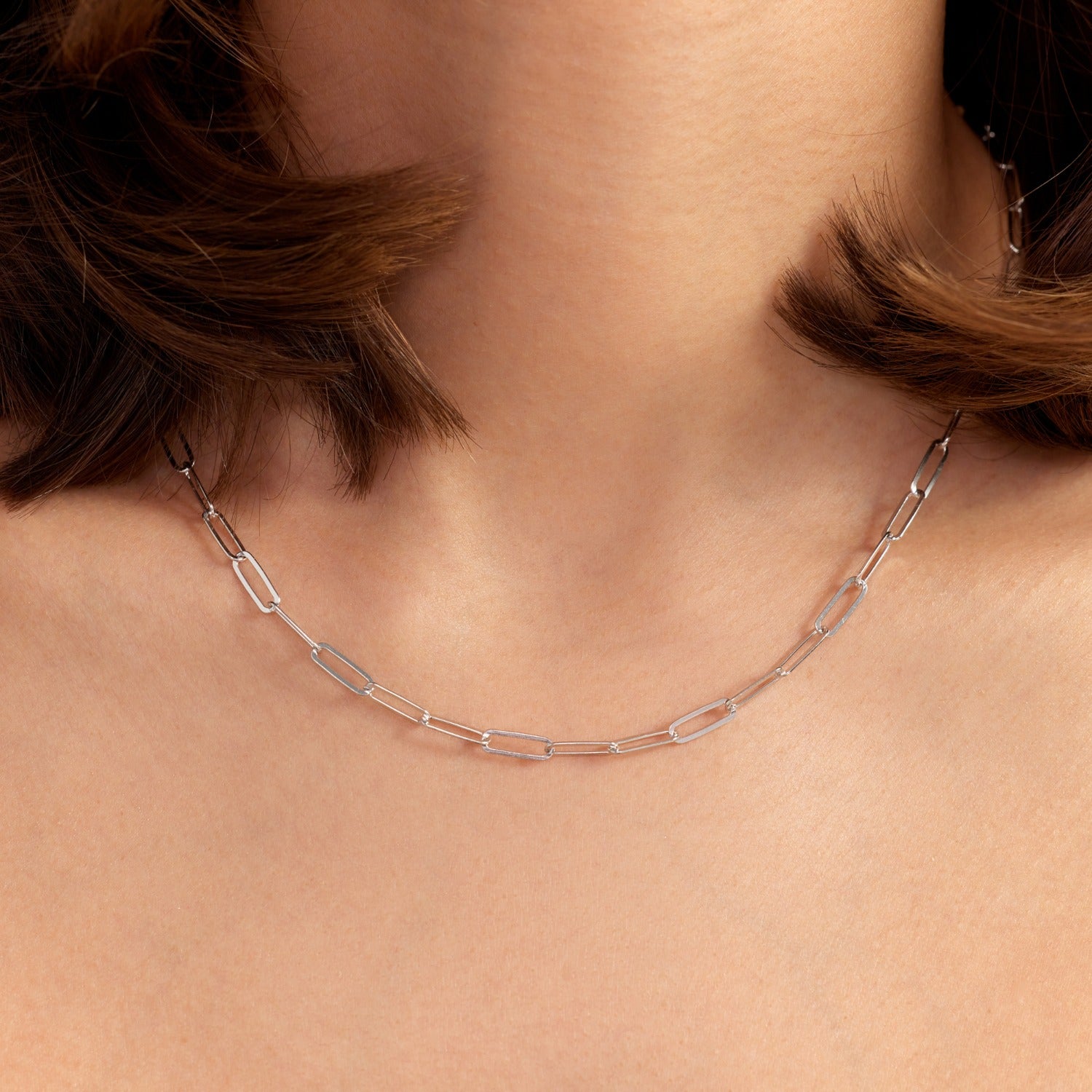 Parte Di Me Bibbiena Poppi Felice 925 Sterling Silver Schakel Necklace PDM34091