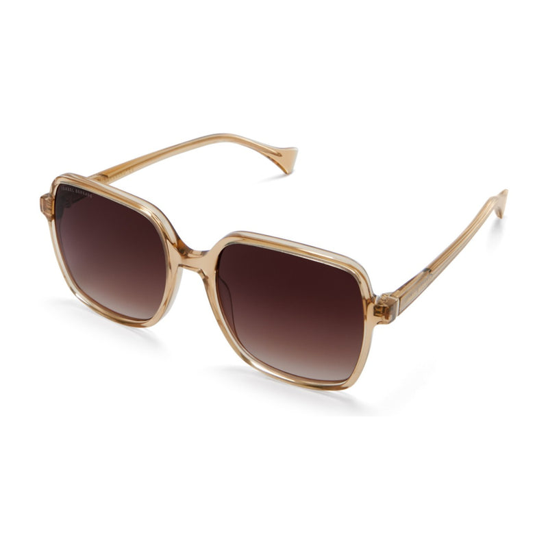 Isabel Bernard La Villette Rene Transparent Beige Quadratisch Sonnenbrille IB400000-02-14-zoom-