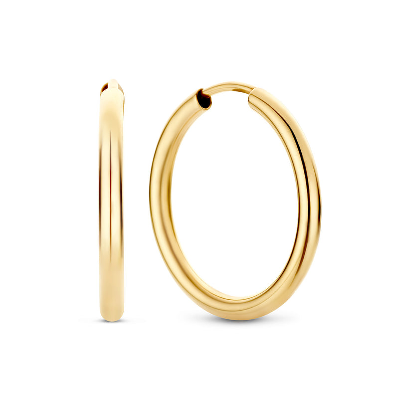 Beloro Jewels La Rinascente damen Creolen 375 Gold BO360050-zoom-