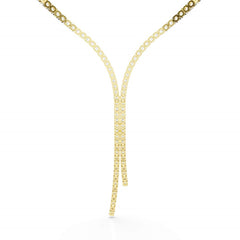 Swarovski Matrix Tennis Gold-Tone Necklace 5750601