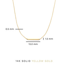 Isabel Bernard Le Marais Jolie 14 Carat Golden Necklace IB340151