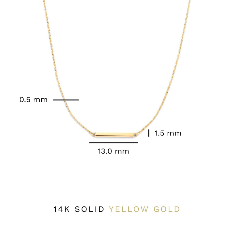 Isabel Bernard Le Marais Jolie 14 Karat | Gold Halskette IB340151-zoom-