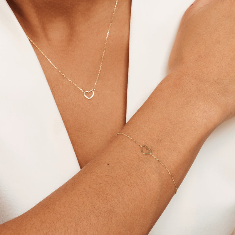 Isabel Bernard Belleville Amore 14 Karat | Gold Halskette IB340138-zoom-