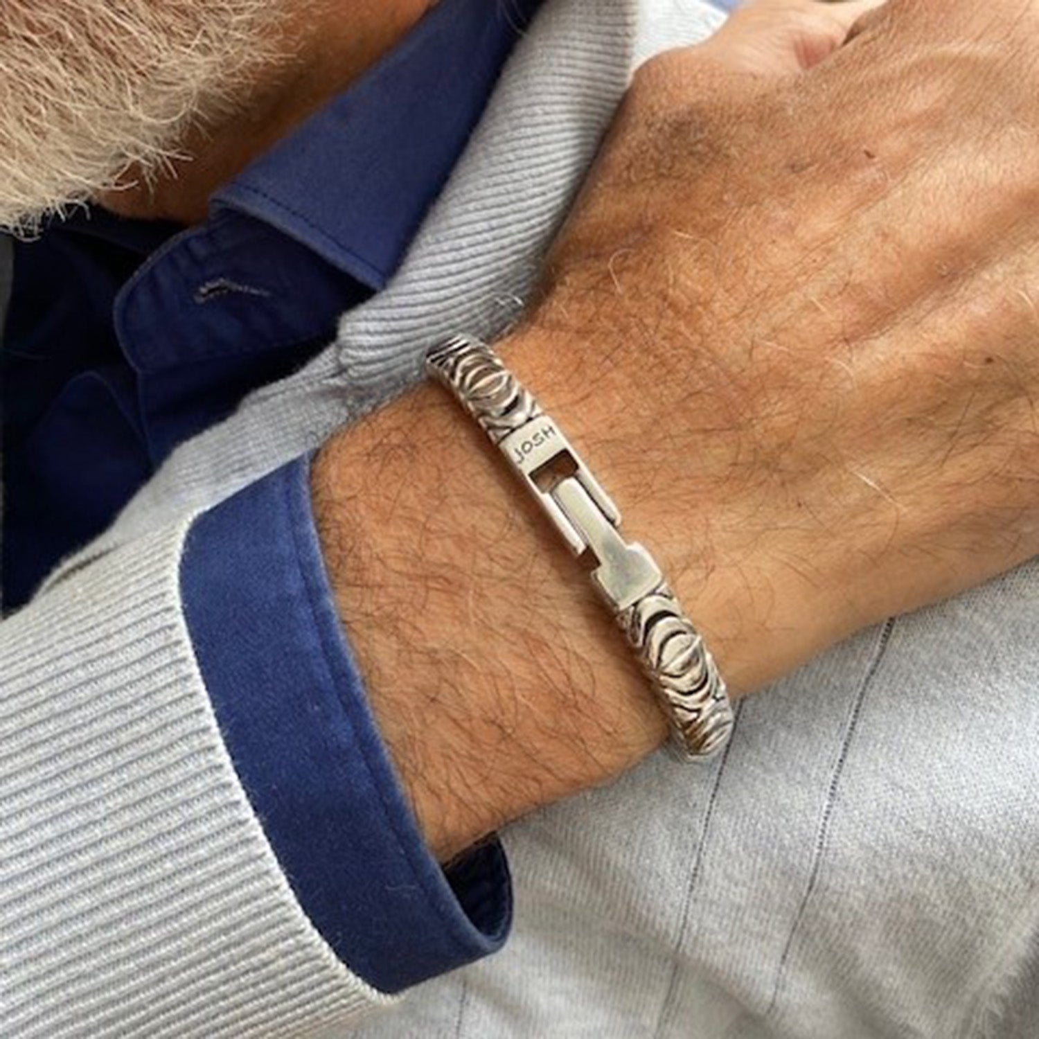 Josh Metal Bracelet 03547SL/NCLR/LME