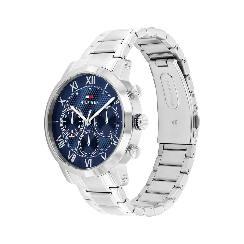 Tommy Hilfiger Silver Men's Watch TH1710728-zoom-