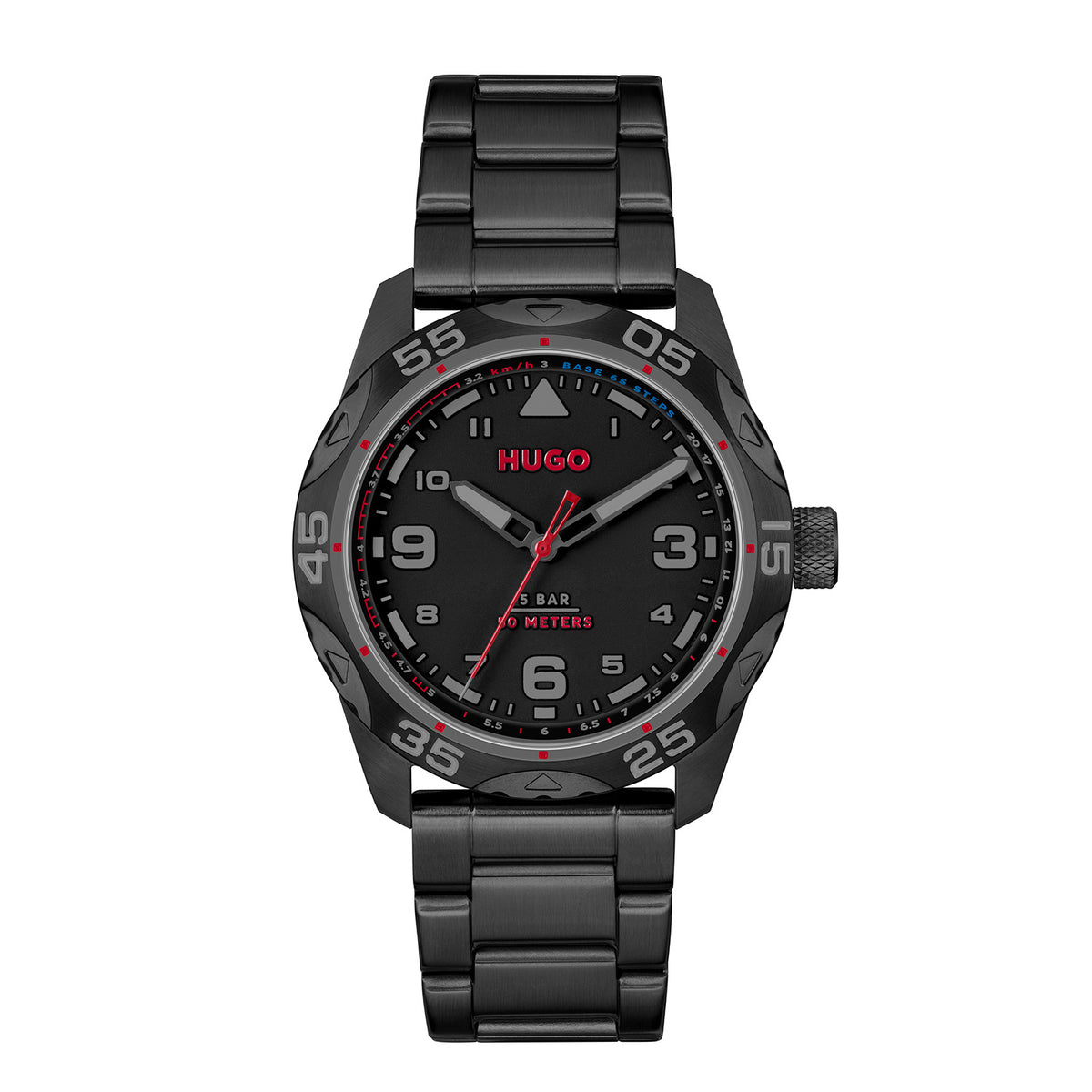 Hugo Boss HUGO #TREK Zwart Heren Horloge 2002-HU1530333