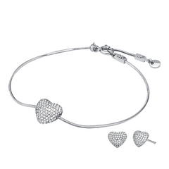 Michael Kors Premium Silver Gift Set MKC1833SET