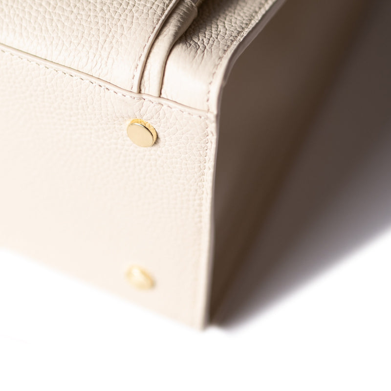 Isabel Bernard Honoré Nadine Creme Kalbsleder Handtasche IB25052-zoom-