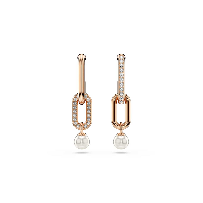 Swarovski Constella Roségoldfarbene Ohrringe 5728585-zoom-
