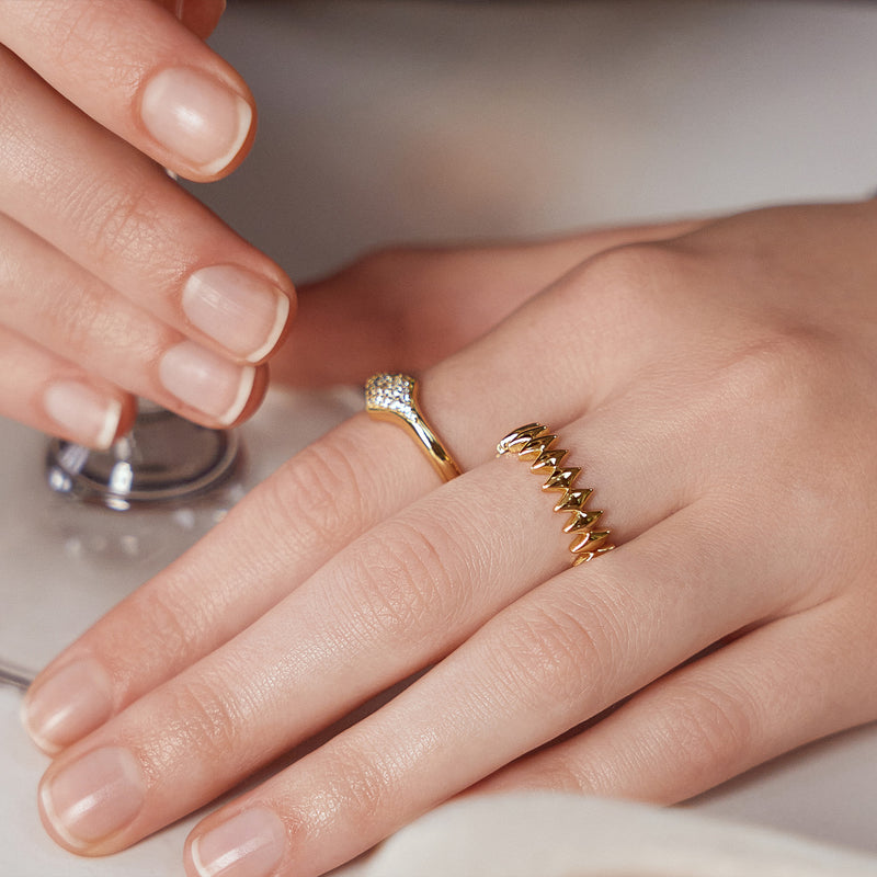 Ania Haie Ania Haie Dusk Divas 925 Sterling Silver Ring 2002-AH-R061-05G58-zoom-