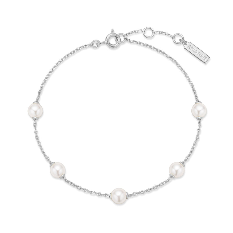 Ania Haie Miss Dainty Perlenarmband Aus 925Er Sterlingsilber AH-B065-01H-zoom-