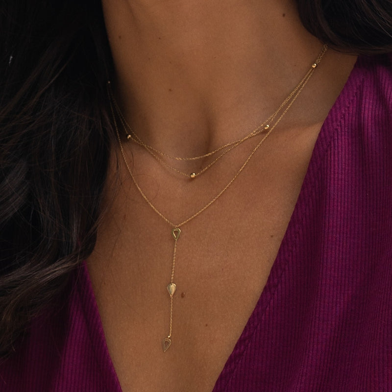 Jackie Gold damen Kette 585 Gold JKN23.351-zoom-