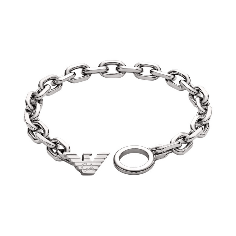 Emporio Armani Silver Stainless Steel Bracelet EGS3236040-zoom-