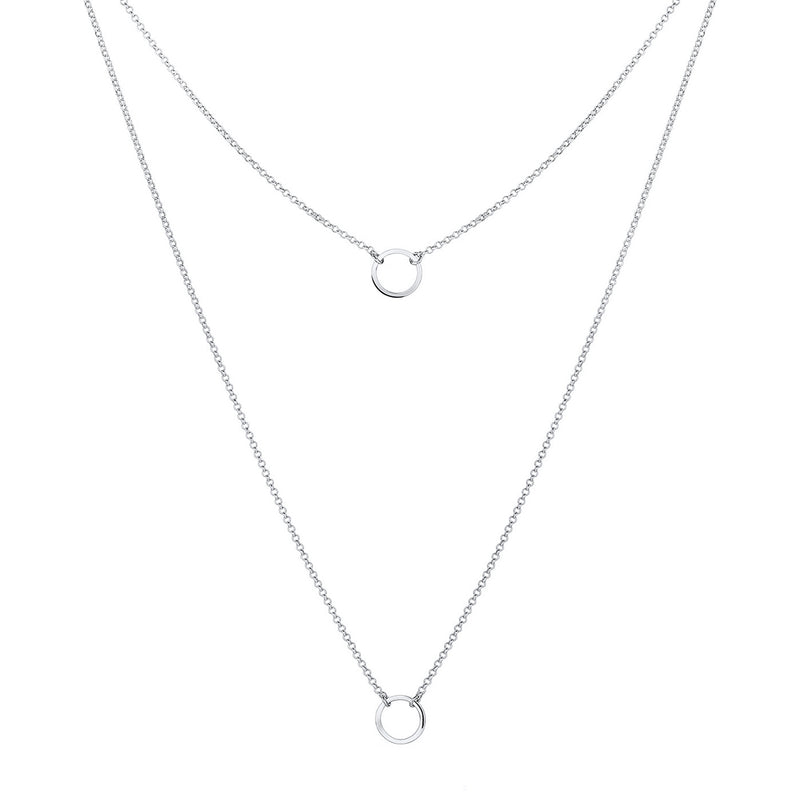 Elli 925 Sterling Silver Layered Link Chain Necklace 2004-BF-0007985-001-zoom-