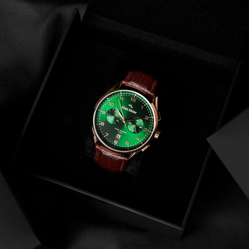 Mats Meier Mont Vélan herren Uhr Braun MM10002-zoom-
