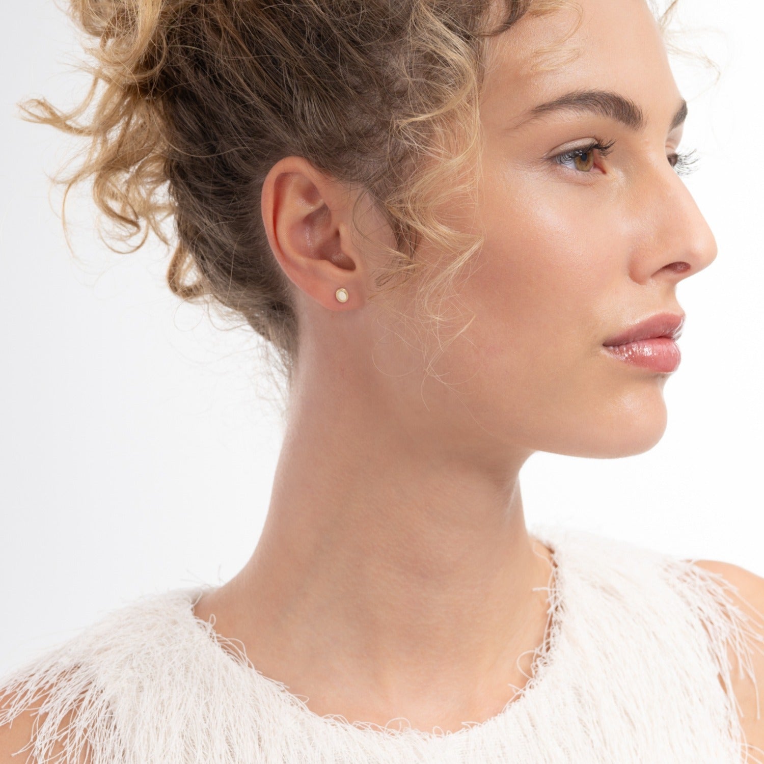 Isabel Bernard Le Marais Adeline 14 Karat Gold Earrings IB360288