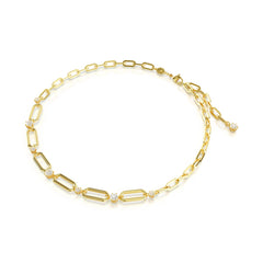 Swarovski Constella Gold Necklace 5683354