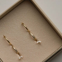 Karma 925 Sterling Silver Angelin Earparty EPV42GP