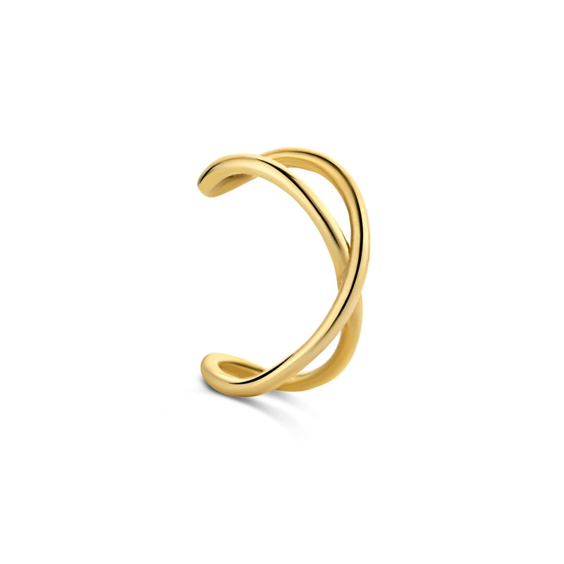 Isabel Bernard 14 Karaat Gouden Le Marais Chéri Single Ear Cuff IB370002-zoom-