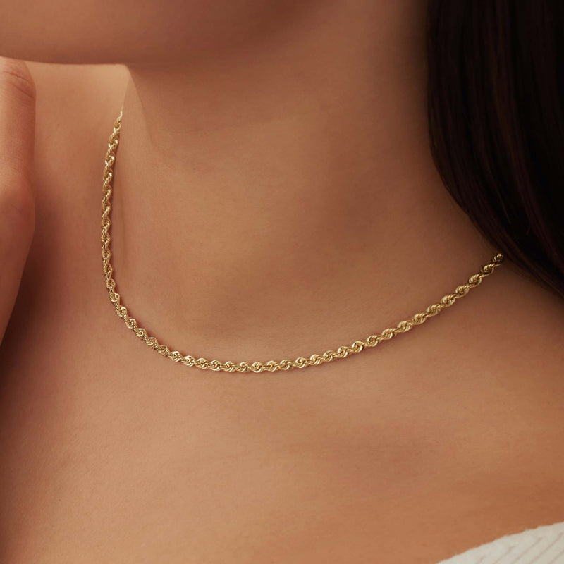 Isabel Bernard Rivoli damen Kette 585 Gold IB340122-zoom-