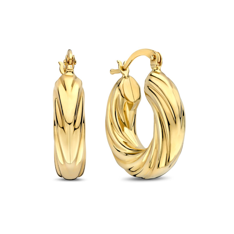 Isabel Bernard Rivoli Belle 14 Karat Gold Ohrringe IB360276-zoom-