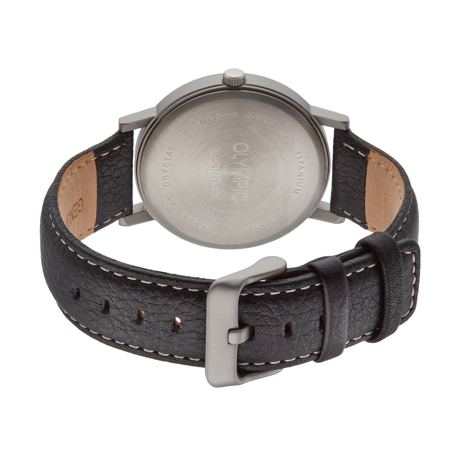 Olympic Titanium Grey Men's Watch OL26HTL221