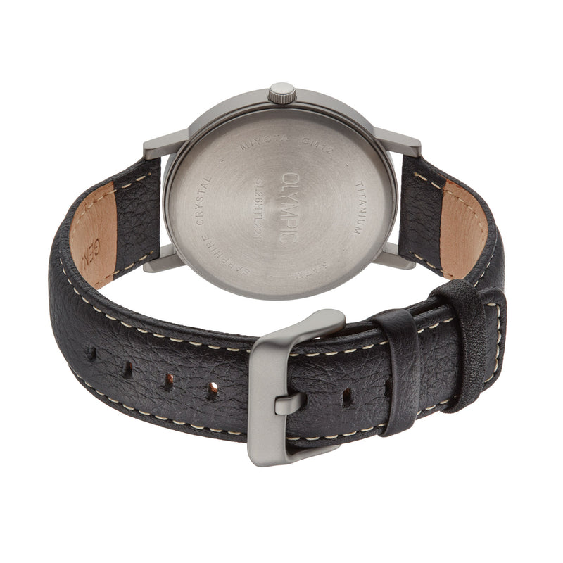 Olympic Titanium Grey Men's Watch OL26HTL221-zoom-